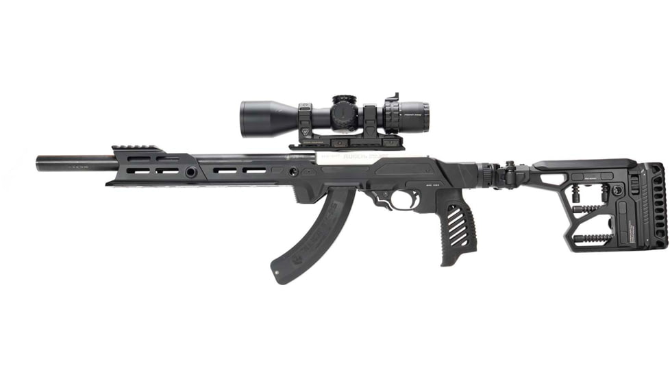 Strike Industries Ruger 10/22 Modular Rifle Chassis, Ambidextrous, Black, SI-SMC-1022-KIT-BK