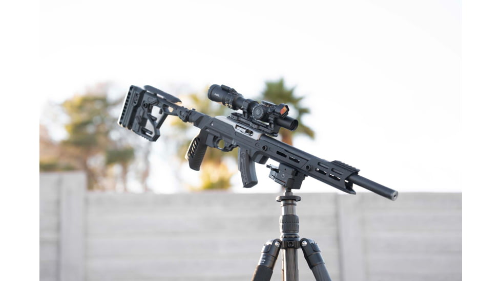 Strike Industries Ruger 10/22 Modular Rifle Chassis, Ambidextrous, Black, SI-SMC-1022-KIT-BK