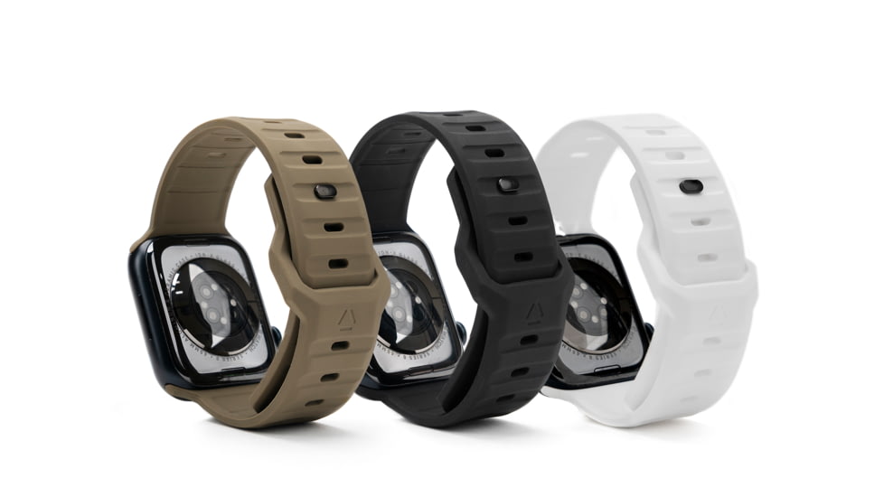 Strike Industries Strike Band for Apple Watch, White, One Size, SIiBANDWH