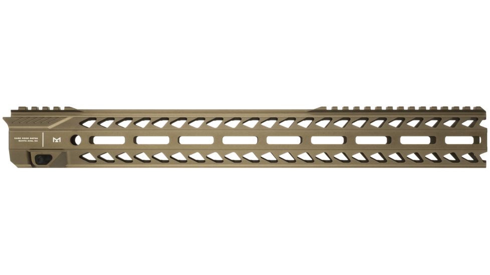 Strike Industries Strike Rail 17in Mlok Handguard Rail, FDE, SI-STRIKERAIL-17-FDE