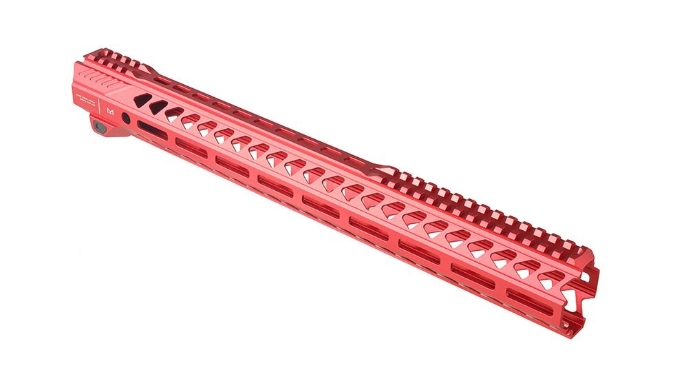 Strike Industries Strike Rail Mlok Handguard Rail, Red, 17in, 708747546798