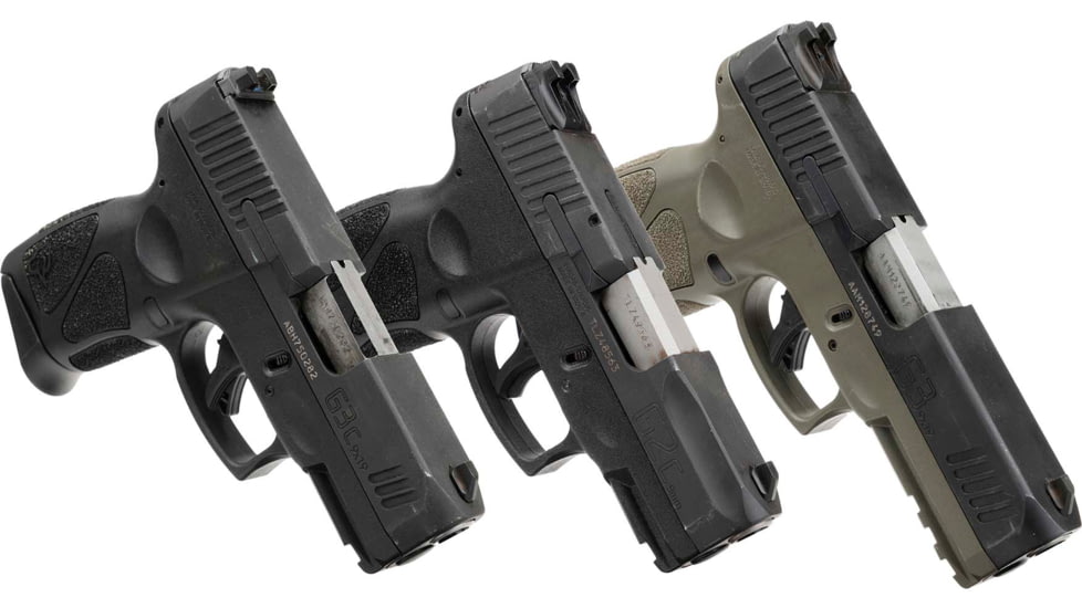 Strike Industries Taurus G2/G3 Iron Sights, Large Rear, Standard Height, Black, One Size, SI-TG2/3-SIGHTS-STN-L