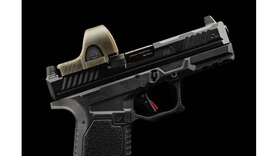 Strike Industries Trijicon SRO JellyFish Cover, Transparent, SI-SRO-COVER