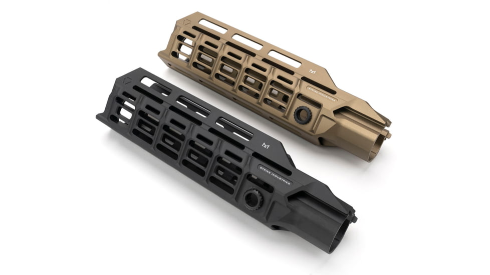 Strike Industries Valor of Action Handguard, Benelli M2, Black, SI-VOA-BM2-RAIL-BK