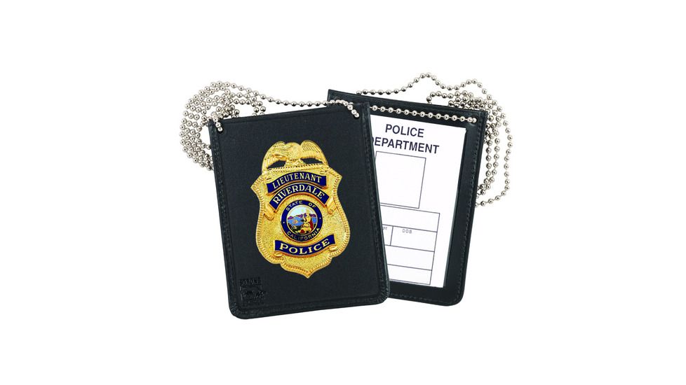 Strong Leather Company - Neck - Dress Recessed Badge &amp; ID Holder