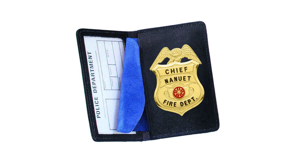 Strong Leather Company Recessed Badge Case - 85500-7132