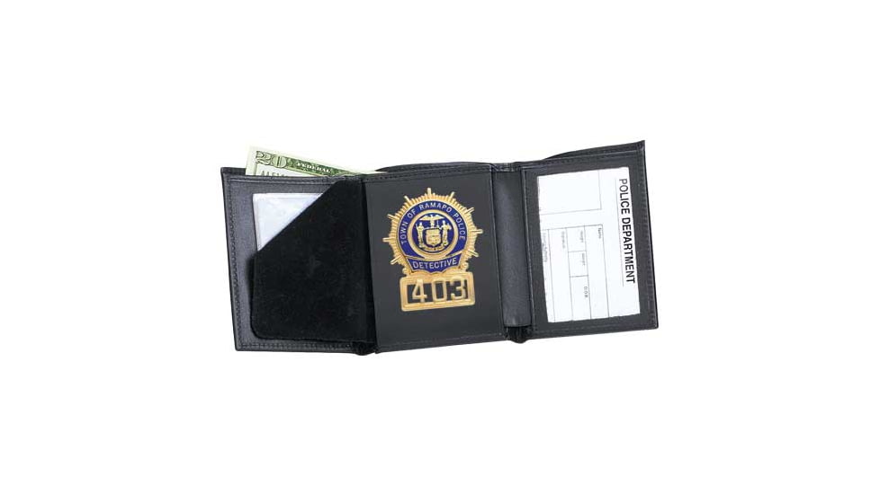 Tri-Fold Badge Wallet - Dress