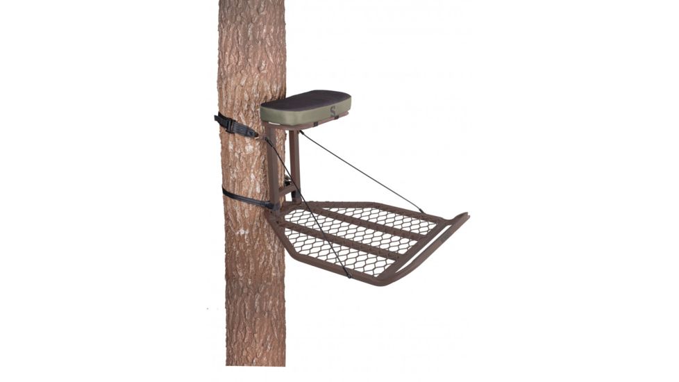 Summit The Ledge Hang On w/ Two Four Point Safety Harnesses, 25x 35in Platform SU82107