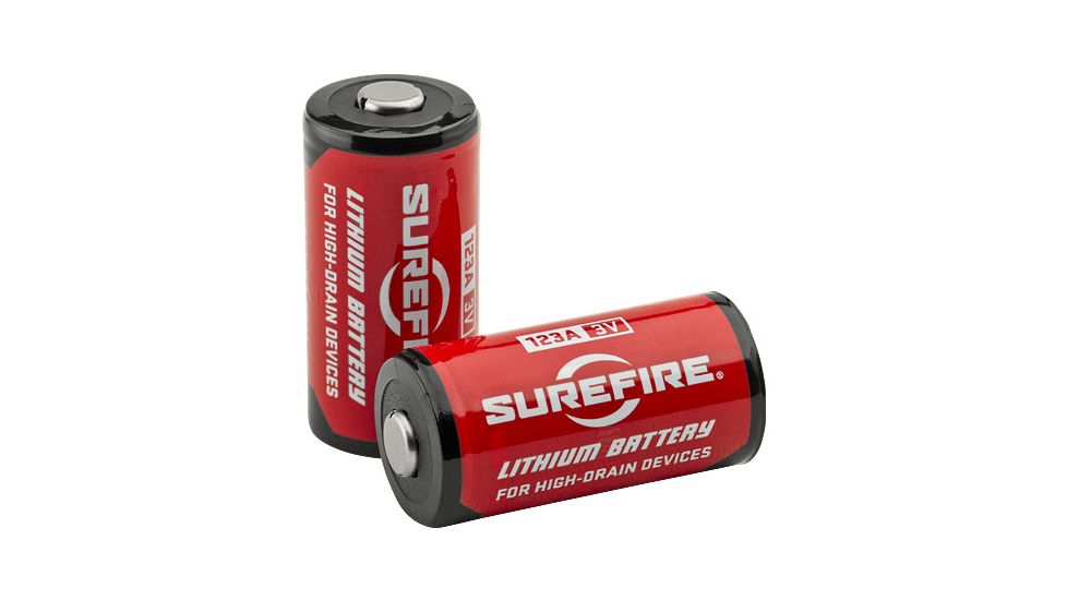 SureFire 123A 3 Volt Lithium Battery Box, 72 Batteries, SF72-BB