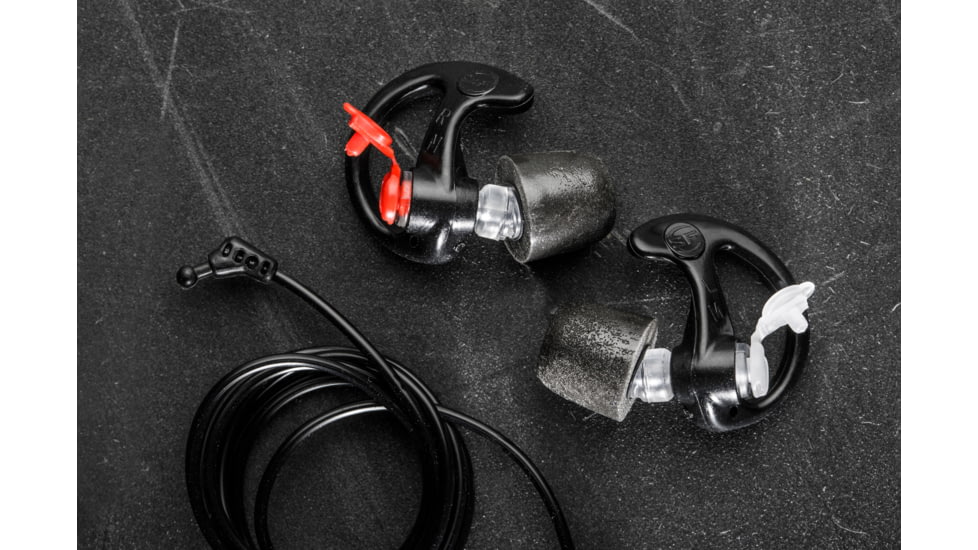 SureFire Sonic Defender Ultra, Medium, Black, 1 Pair EP7-BK-MPR