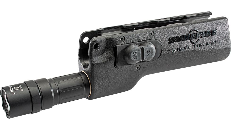 SureFire LED Weapon Light, CR123A, White, 1000 Lumens, Black, 628LMF-B