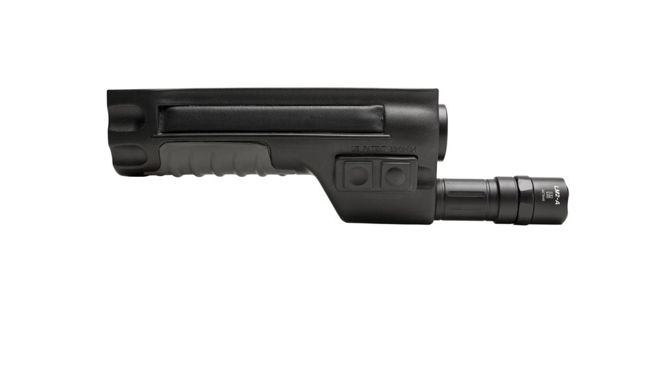 SureFire LED Weapon Light, 123A, Mossberg 500/590, White, 600 Lumens, Black, 623LMG-A