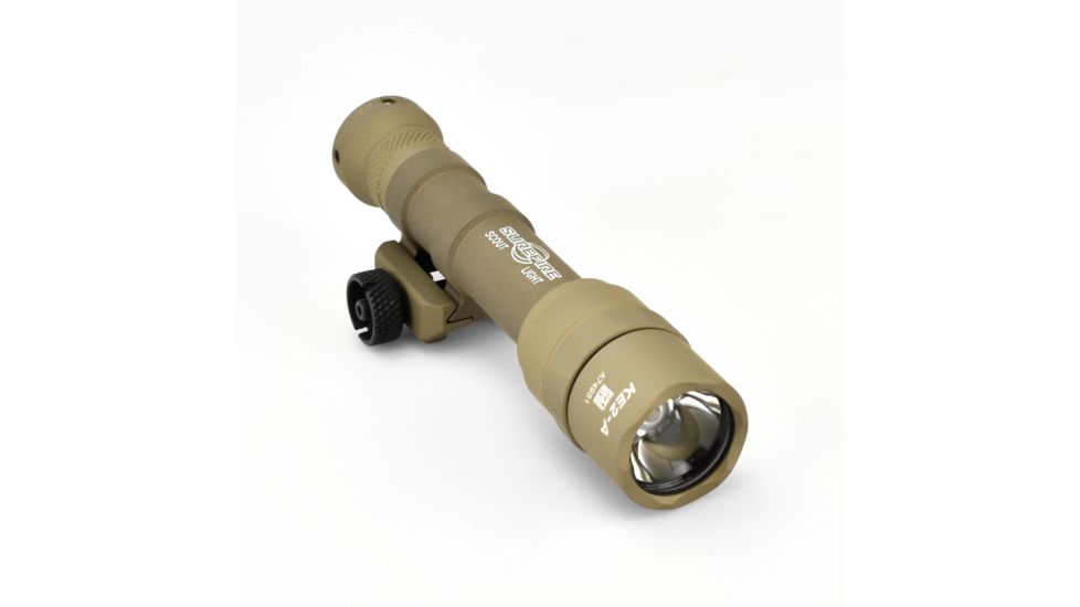 SureFire M600 Ultra Scout Light LED WeaponLight, M75 Thumb Screw Mount, 1000 Lumens, Tan, M600U-Z68-TN
