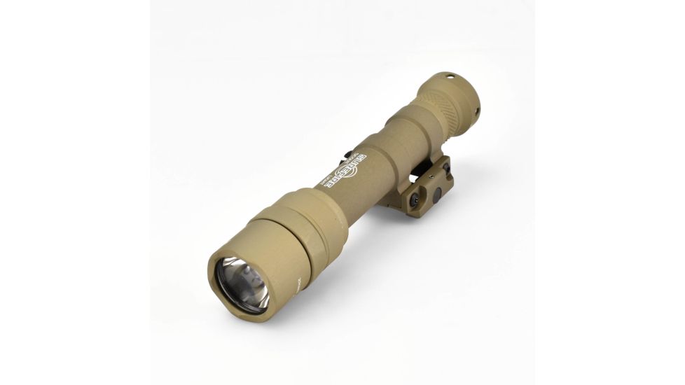 SureFire M600 Ultra Scout Light LED WeaponLight, M75 Thumb Screw Mount, 1000 Lumens, Tan, M600U-Z68-TN