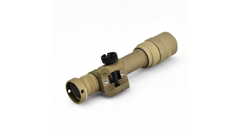 SureFire M600 Ultra Scout Light LED WeaponLight, M75 Thumb Screw Mount, 1000 Lumens, Tan, M600U-Z68-TN