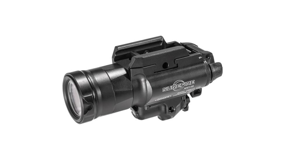 SureFire MasterFire Ultra-High-Output LED Weapon Light, Red, 1000 Lumens, Black, X400UH-A-RD