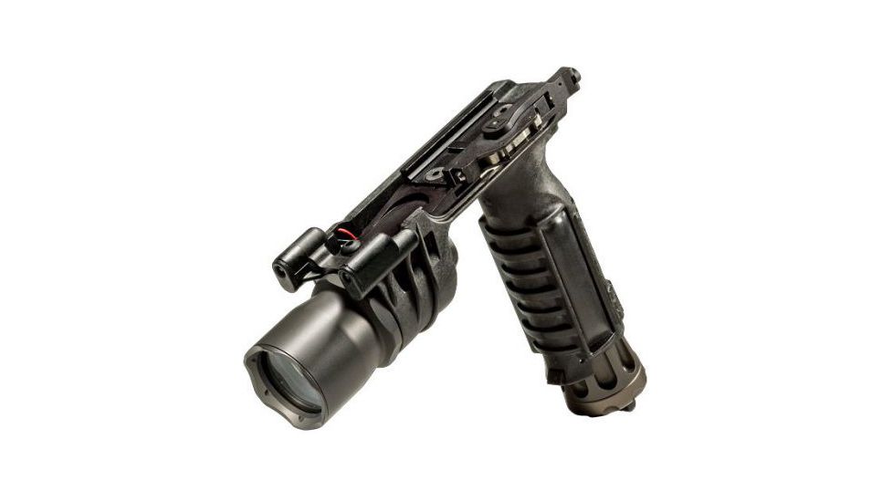 Surefire Millennium Vertical Foregrip Weaponlight Red Navigation Leds Tan Body Arms Lever