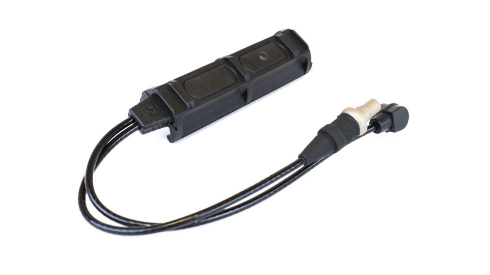 Surefire Plug-In Tape Switch with Picatinny Rail Pad for WeaponLights and ATPIAL Laser Device, 7in Cable, SR07-D-IT