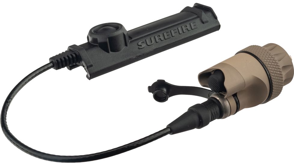 SureFire Weapon Light Switch Assembly, Scout Light, SR07 Picatinny Pressure Pad, 7 inch Cable, Tan, DS-SR07-TN