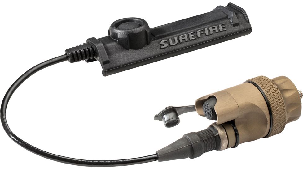 SureFire Scout Light Weapon Light Switch Assembly w/Picatinny Pressure Pad, Tan, DS-SR07-TN