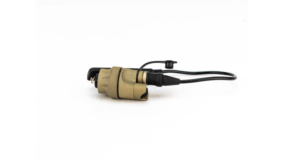 SureFire Weapon Light Switch Assembly, Scout Light, Tape-On Pressure Pad, 7 inch Cable, Tan, DS07-TN