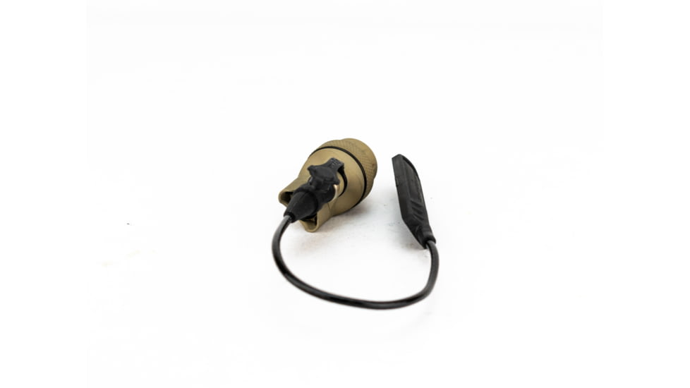 SureFire Weapon Light Switch Assembly, Scout Light, Tape-On Pressure Pad, 7 inch Cable, Tan, DS07-TN