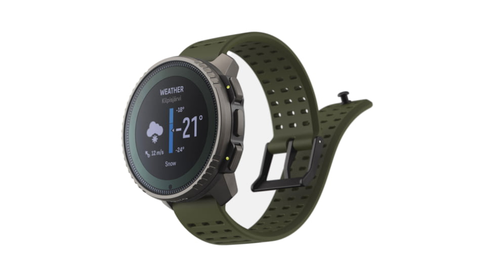 Suunto Vertical Titanium Solar Watch, Forest, One Size, SS050859000