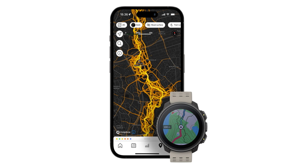 Suunto Vertical Watch, Black Sand, One Size, SS050863000