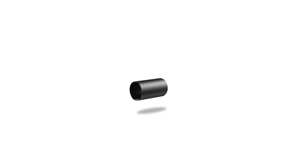 Swampfox 4 in Rifle Scope Sunshade, 50mm, Matte Black SS450