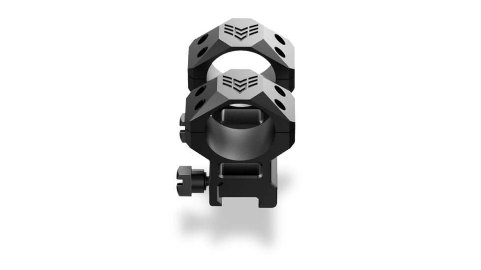 Swampfox Freedom Rifle Scope Rings, Low 1.1in, 30mm, Heavy Duty Precision 1 Pair, Black, SFR-30-M