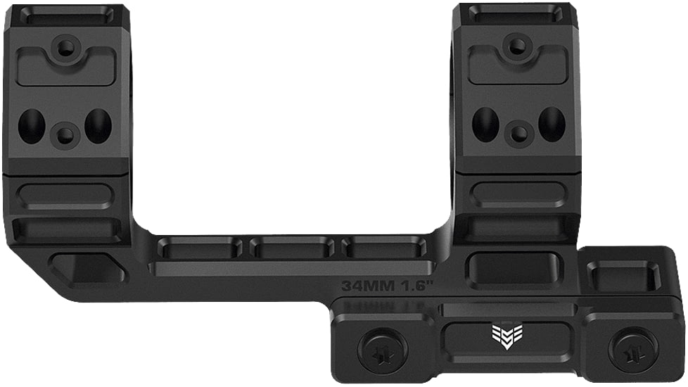 Swampfox Hostile Engagement Sight Mount, 34mm, 1.6in, 45 Degree, Black, SHRM-34-M2