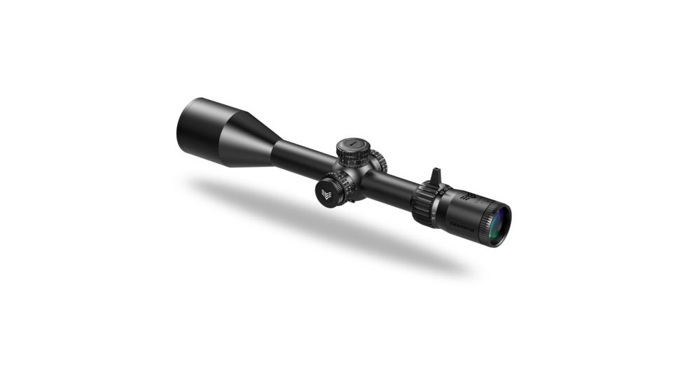 Swampfox Kentucky Long 2-12x44 Rifle Scope, 0.25 MOA, Sharpshooter MOA Reticle, First Focal Plane, Matte Black, 30mm, KTK21244-4M