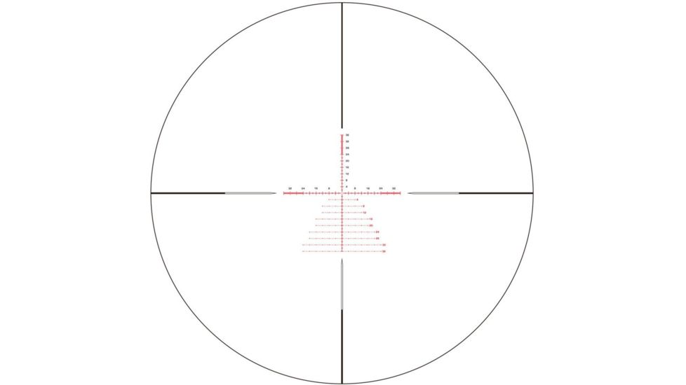 Swampfox Kentucky Long 2-12x44 Rifle Scope, 0.25 MOA, Sharpshooter MOA Reticle, First Focal Plane, Matte Black, 30mm, KTK21244-4M