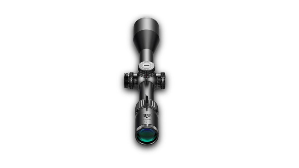 Swampfox Kentucky Long Tactical Rifle Scope, 3-18x50mm, 30mm Tube, First Focal Plane, Illuminated Sharpshooter MOA Reticle, Black KTK31850-4M