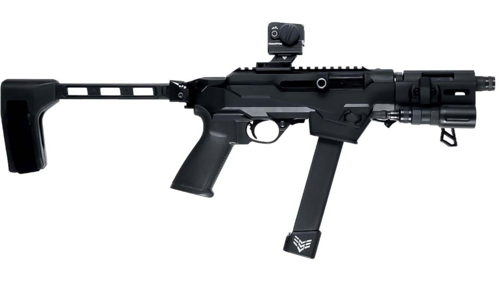 Swampfox Kraken Closed Emitter 1x16mm 3 MOA Dot Sight, Red Dot, Black, KRK0016-3R