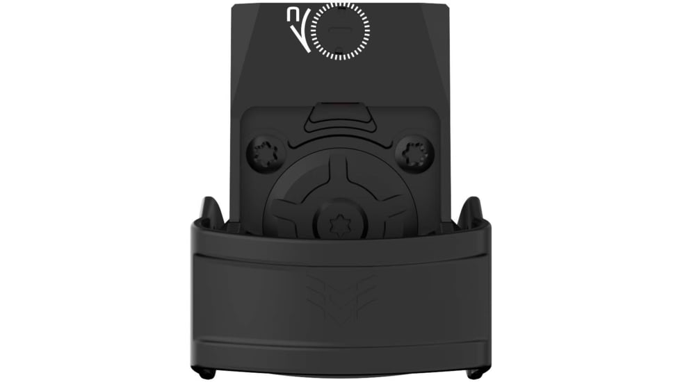 Swampfox Liberty II Ironsides Stainless Steel Shield, Black, LG2-ISS-301B