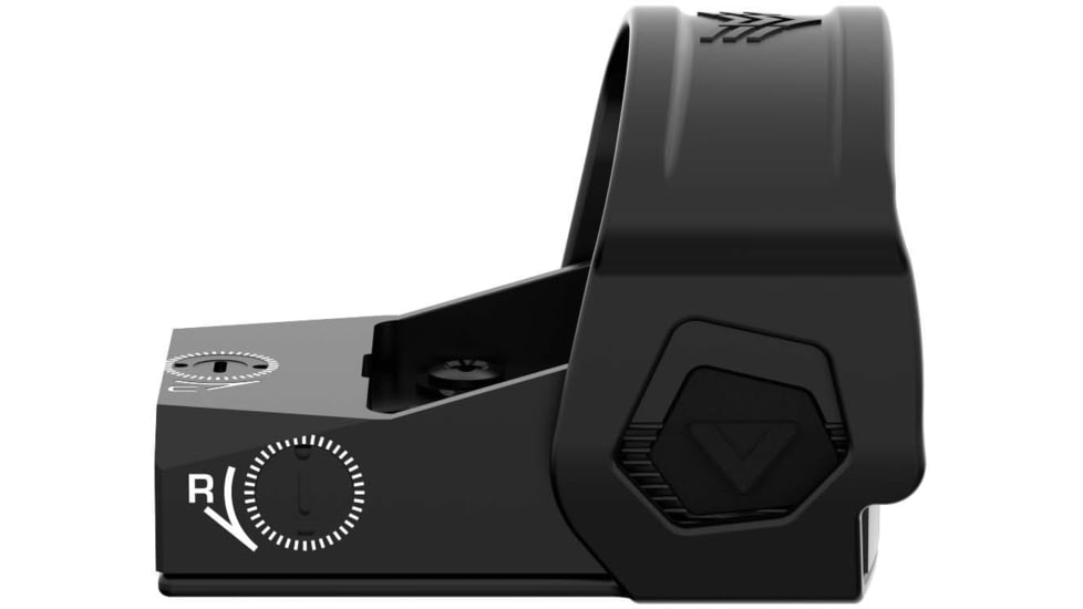 Swampfox Liberty II Ironsides Stainless Steel Shield, Black, LG2-ISS-301B