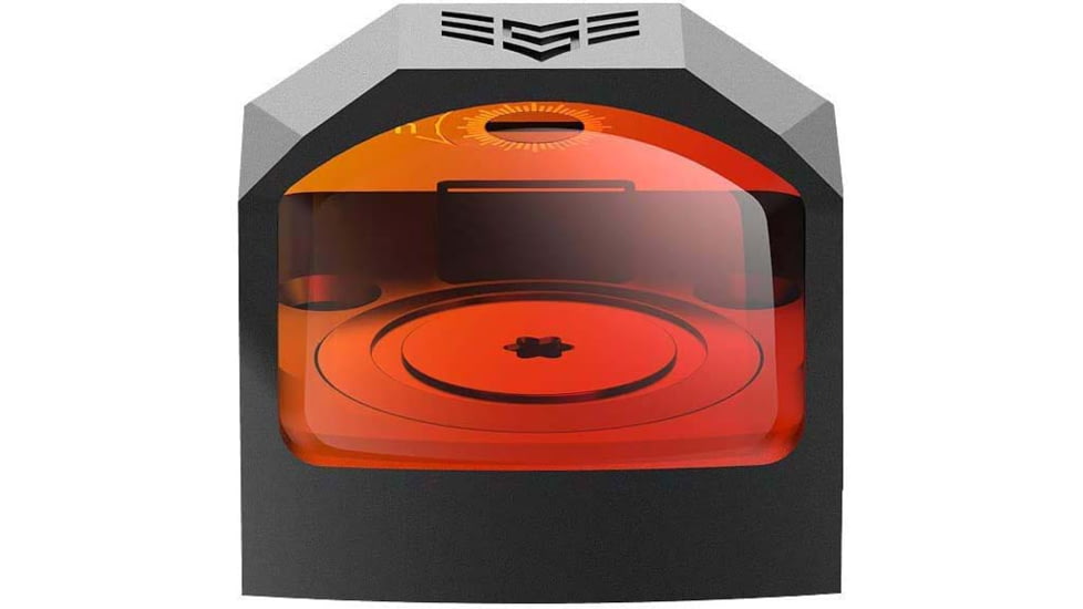 Swampfox Liberty RMR Red Dot Sight, 1x22mm, 3 MOA Red Dot Reticle, Black, LBT00122-3