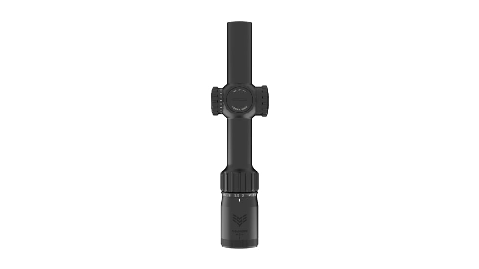 Swampfox Tomahawk II 1-6x24mm Rifle Scope, 30mm Tube, Second Focal Plane, Red BDC, Black, THK16241-RB