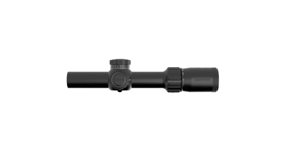 Swampfox Tomahawk II 1-6x24mm Rifle Scope, 30mm Tube, Second Focal Plane, Red BDC, Black, THK16241-RB