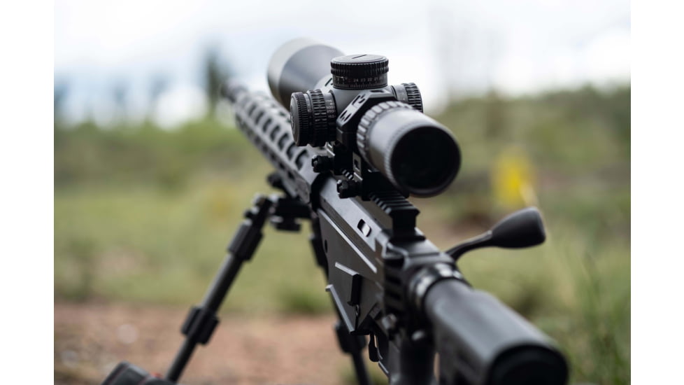 Swampfox Warhawk Tactical 5-25x 56mm 34mm Rifle Scope, First Focal Plane, Sharpshooter MIL, TWK52556-3L