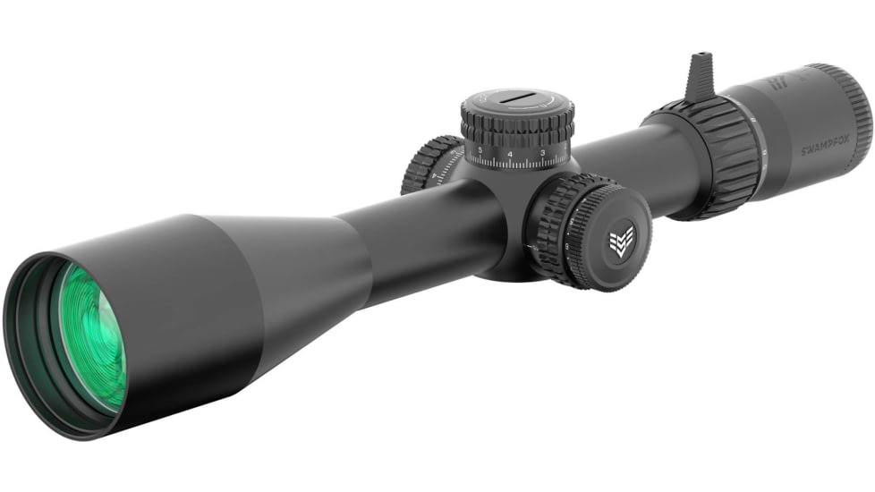 Swampfox Warhawk Tactical 5-25x 56mm 34mm Rifle Scope, First Focal Plane, Sharpshooter MIL, TWK52556-3L
