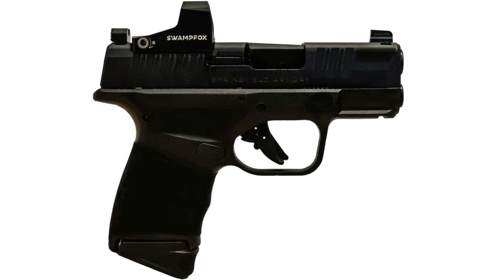 OpticsPlanet Exclusive Swampfox Wolverine Tritium Stealth Sights for Springfield Hellcat, Black, HSNFS-CWSS