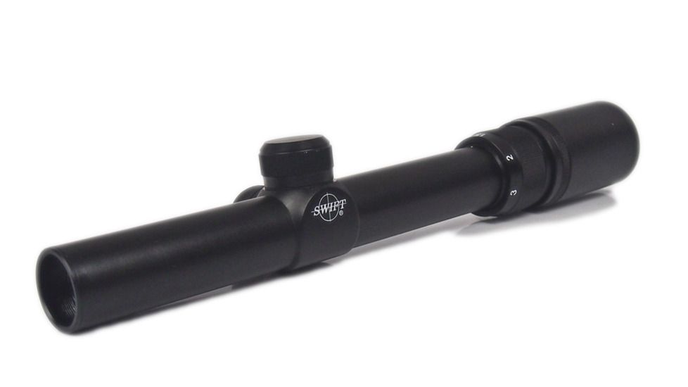 Swift 1.5-4.5x21mm Rifle Scope, Matte Black, Quadraplex Reticle - 665M