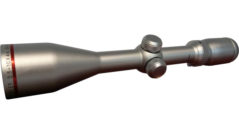 Swift 3.5-10x44mm WA Waterproof Rifle Scope, 3.5-10x44mm, 1-in Tube, Quadraplex Non-Illuminated Reticle, Silver, Silver, SRP659S