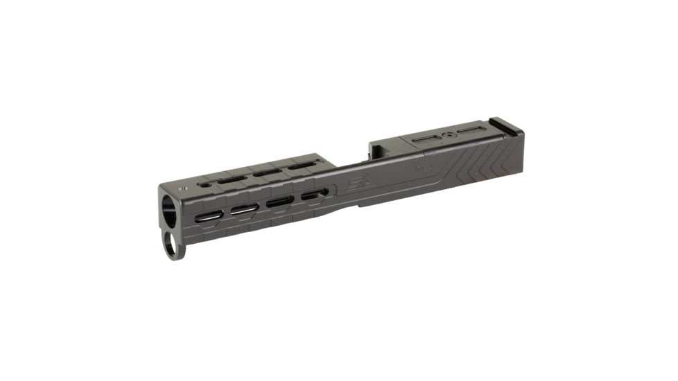 Sylvan Arms Custom Slide Glock 17 9mm Pistol Slide, Gen 5, Trijicon RMR Slide Cut, DLC Finish, Black, Includes Internals, RMR Cover/Adapter Plate, RMR Locating Pins and Plate Screws, GL17G4PK