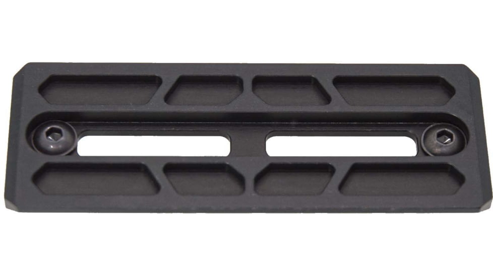 TAC Arca-Swiss Rail w/ Section for M-LOK Chassis, 4in, Black, TM01