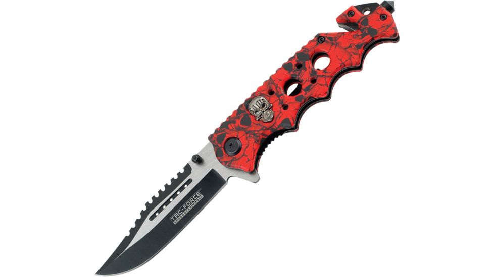 Tac Force 4.5in.Rescue Folder2Ton Knife TF809RD