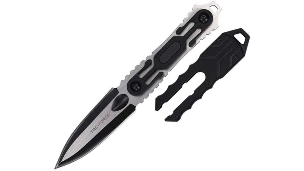 TAC Force Fixed Blade Gray, TFFIX124GY