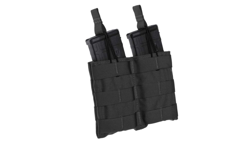 Tac Shield Double Speed Load Rifle Belt Pouch, Black, T3557BK
